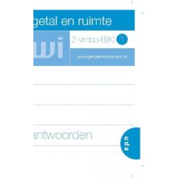 Afbeelding van Getal & ruimte : 2 vmbo-b(k) 1 : Antwoorden