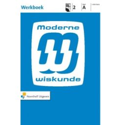 Afbeelding van Moderne wiskunde 8e ed : 2 vmbo-b AB : Werkboek