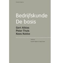 Afbeelding van Bedrijfskunde : de basis