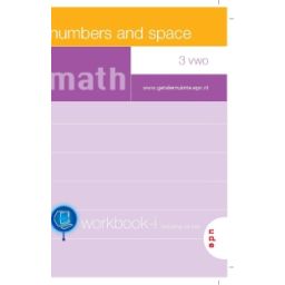 Afbeelding van Numbers & space : 3 vwo : Workbook