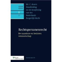 Afbeelding van Mr. C. Assers handleiding tot de beoefening van het Nederlands Burgerlijk Recht : Dl II