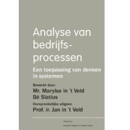 Afbeelding van Analyse van bedrijfsprocessen 10e herz. dr