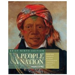Afbeelding van A people and a nation : brief 9th edition