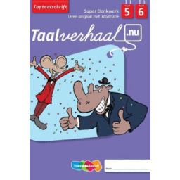 Afbeelding van Taalverhaal.nu Super denkwerk : 5+6 : Toptaalschrift