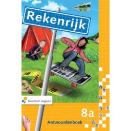 Afbeelding van RekenRijk 3e dr : 8a : Antwoordenboek