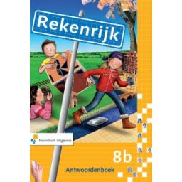 Afbeelding van RekenRijk 3e dr : 8b : Antwoordenboek