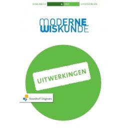 Afbeelding van Moderne wiskunde 10e ed : 6 vwo B : Uitwerkingen