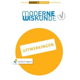 Afbeelding van Moderne wiskunde 10e ed : 1 vmbo-basis B : Uitwerkingen