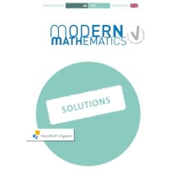 Afbeelding van Modern mathematics 10th ed : 1 vwo B : Solutions