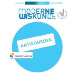 Afbeelding van Moderne wiskunde 10e ed : 1 vmbo-kgt B : Antwoorden