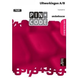 Afbeelding van Pincode 4e ed : vmbo-b(k) onderbouw A+B : Uitwerkingen