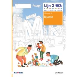 Afbeelding van Lijn 3 : Groep 3 : Thema 9 Kunst : Werkboek