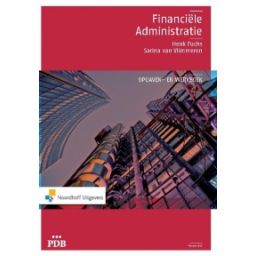 Afbeelding van PDB : Financiele administratie : Opgaven- en werkboek