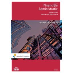 Afbeelding van PDB : Financiele administratie : Opgaven- en werkboek