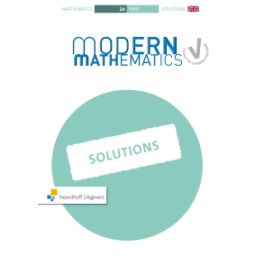 Afbeelding van Modern mathematics 10th ed : 2 vwo A : Solutions