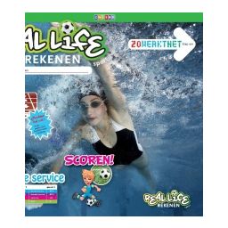 Afbeelding van Real life rekenen Sport : Groep 8 : Werkboek