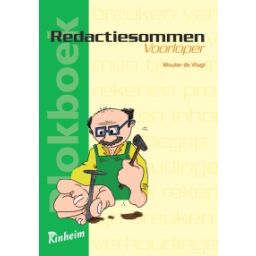 Afbeelding van Blokboek Redactiesommen : Voorloper