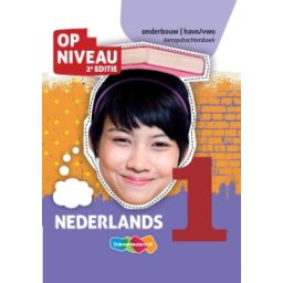 Afbeelding van Op niveau 2e dr : 1 havo/vwo : Leeropdrachtenboek