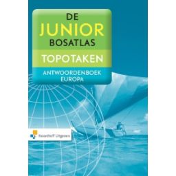 Afbeelding van De junior Bosatlas : Europa : Topotaken Antwoordenboek