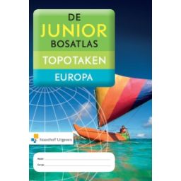 Afbeelding van De junior Bosatlas topo : Europa : Topotaken