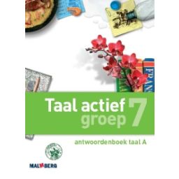 Afbeelding van Taal actief Taal : Groep 7 A : Antwoordenboek