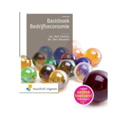 Afbeelding van Basisboek bedrijfseconomie : Leerboek 