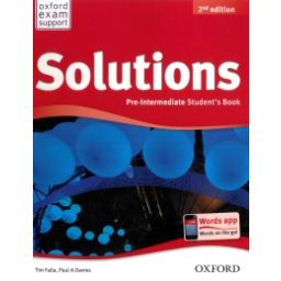 Afbeelding van Solutions 2nd ed : Pre-intermediate : Student's book