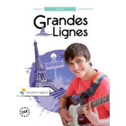 Afbeelding van Grandes lignes 5e ed : 2 vwo : Livre de textes