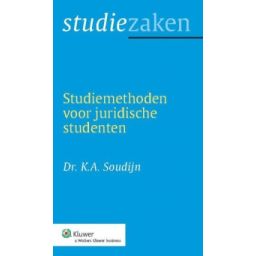 Afbeelding van Studiezaken : Studiemethoden voor juridische studenten