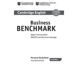 Afbeelding van Business benchmark : Upper Intermediate : Personal study book