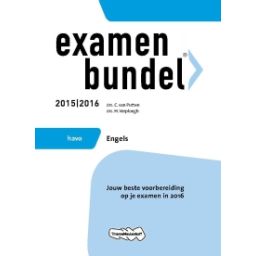 Afbeelding van Examenbundel Engels : havo : 2015/2016