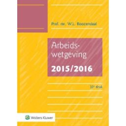 Afbeelding van Arbeidswetgeving 2015/2016