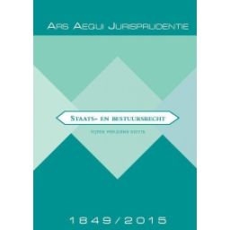 Afbeelding van Jurisprudentie Staats- en bestuursrecht 1849 - 2015