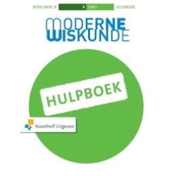Afbeelding van Moderne wiskunde 10e ed : 5 vwo B : Hulpboek