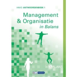 Afbeelding van Management & organisatie in Balans 7e dr : havo 1 : Antwoordenboek