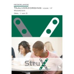 Afbeelding van StruX Nederlands : Taalverzorging voor 1F : Woord/zin : deel 1 van 3