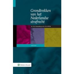 Afbeelding van Grondtrekken van het Nederlandse strafrecht 6e dr