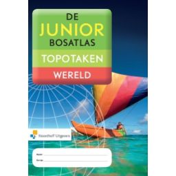 Afbeelding van De junior Bosatlas topo : Wereld : Topotaken