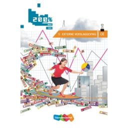 Afbeelding van 200% M&O : vwo : Cursus 5 Externe verslaggeving CE