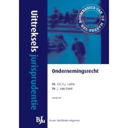 Afbeelding van Uittreksels jurisprudentie ondernemingsrecht