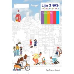 Afbeelding van Lijn 3 : Thema 7 t/m 12 : Spellingwerkboek