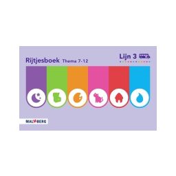Afbeelding van Lijn 3 : Groep 3 : Thema 7-12 : Rijtjesboek