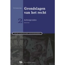 Afbeelding van Grondslagen van het recht 2 : Achtergronden