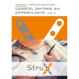 Afbeelding van StruX : Rekenen Meten en meetkunde : Lengte, omtrek en oppervlakte voor 1F	