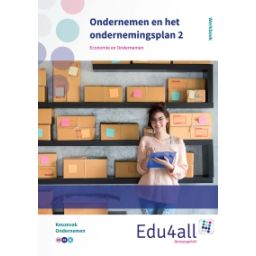 Afbeelding van Edu4all EO : vmbo : Ondernemen en het ondernemersplan 2 : Werkboek