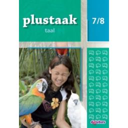 Afbeelding van Plustaak Taal nieuw : 7+8 : Werkboek