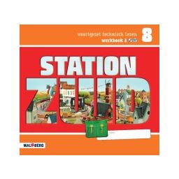 Afbeelding van Station Zuid : Groep 8 **, *** 2 : Werkboek
