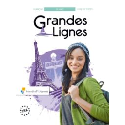 Afbeelding van Grandes lignes 5e ed : 3 vwo : Livre de textes