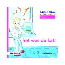 Afbeelding van Lijn 3 : Groep 3 : Het was de kat! : Biebboekje