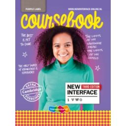 Afbeelding van New interface 3rd ed : Purple label : 1 vwo : Coursebook